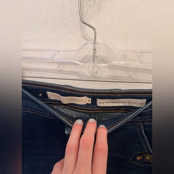 Pilcro and the Letterpress Waist 28" Bootcut Medium Wash - Picture 3 of 5